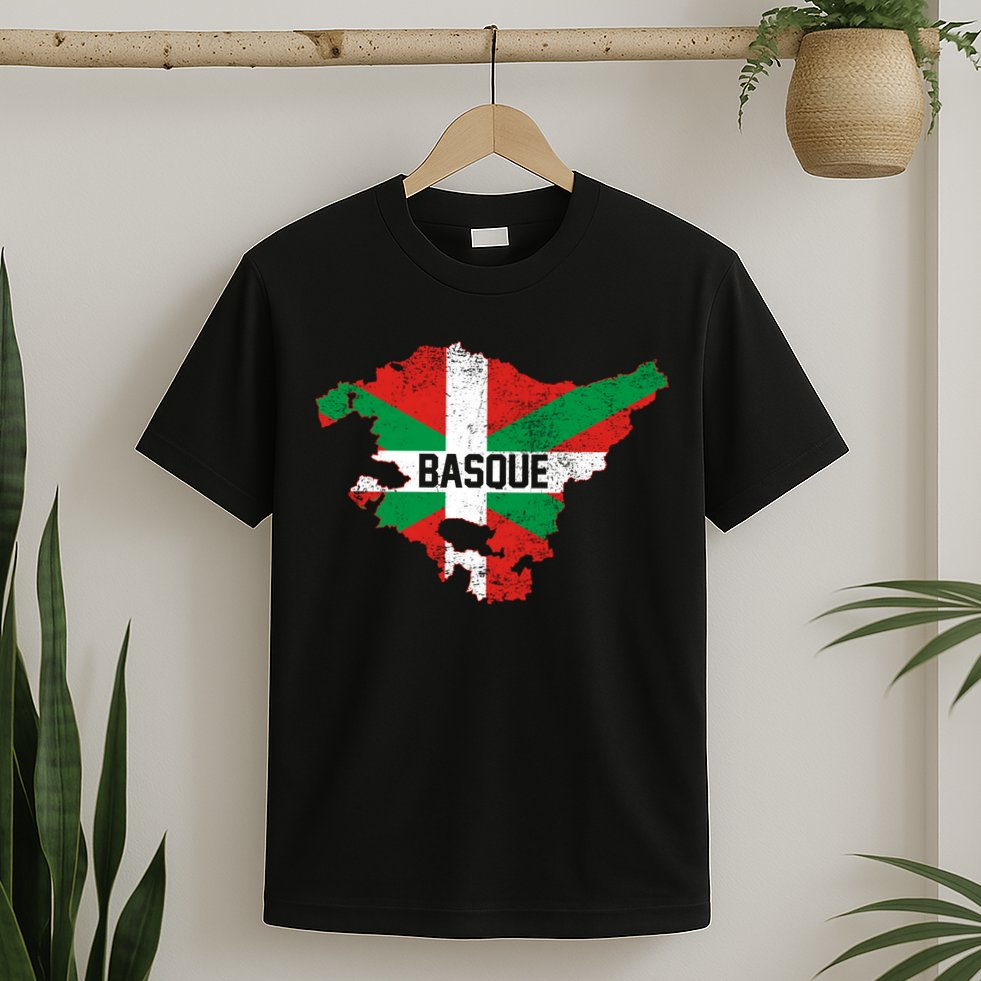 Basque Country Flag Euskadi Historical Roots T-Shirt