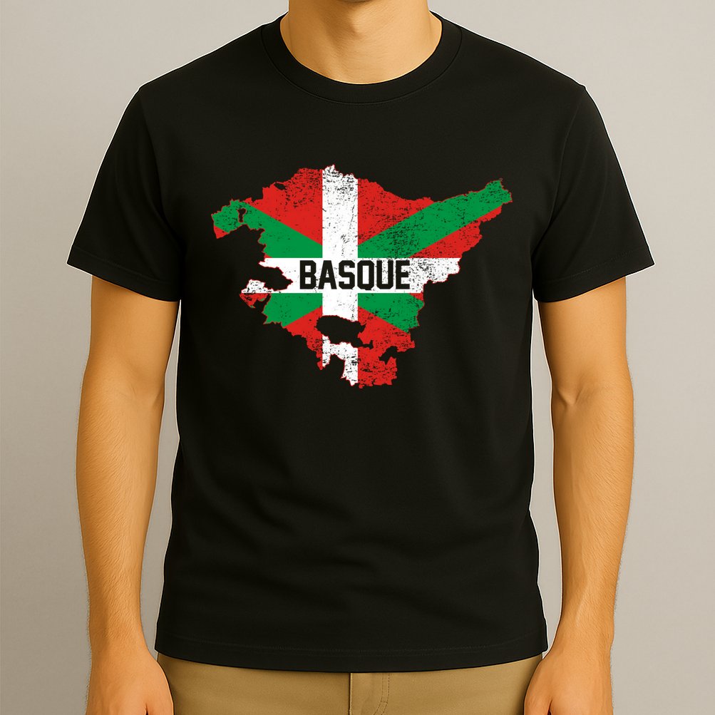 Basque Country Flag Euskadi Historical Roots T-Shirt