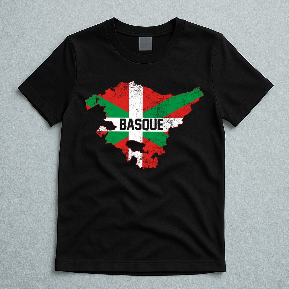 Basque Country Flag Euskadi Historical Roots T-Shirt