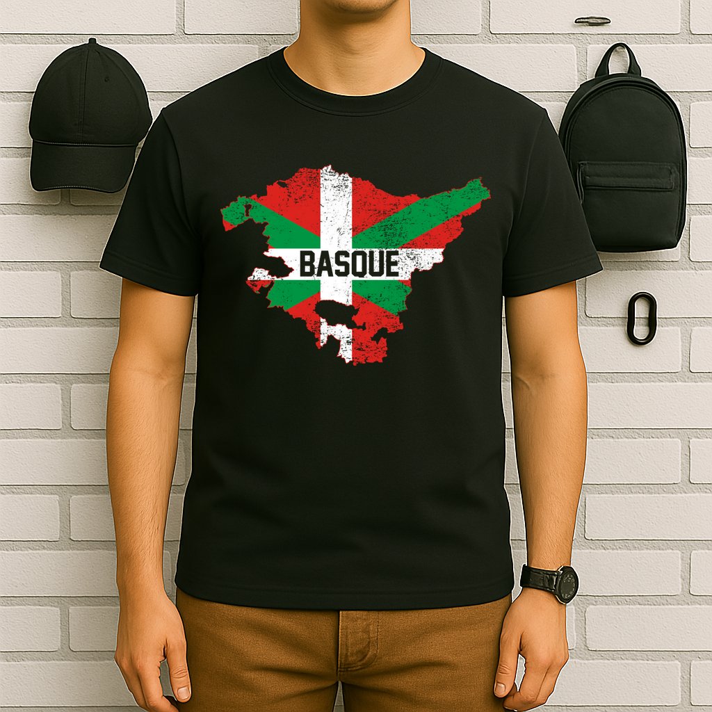 Basque Country Flag Euskadi Historical Roots T-Shirt