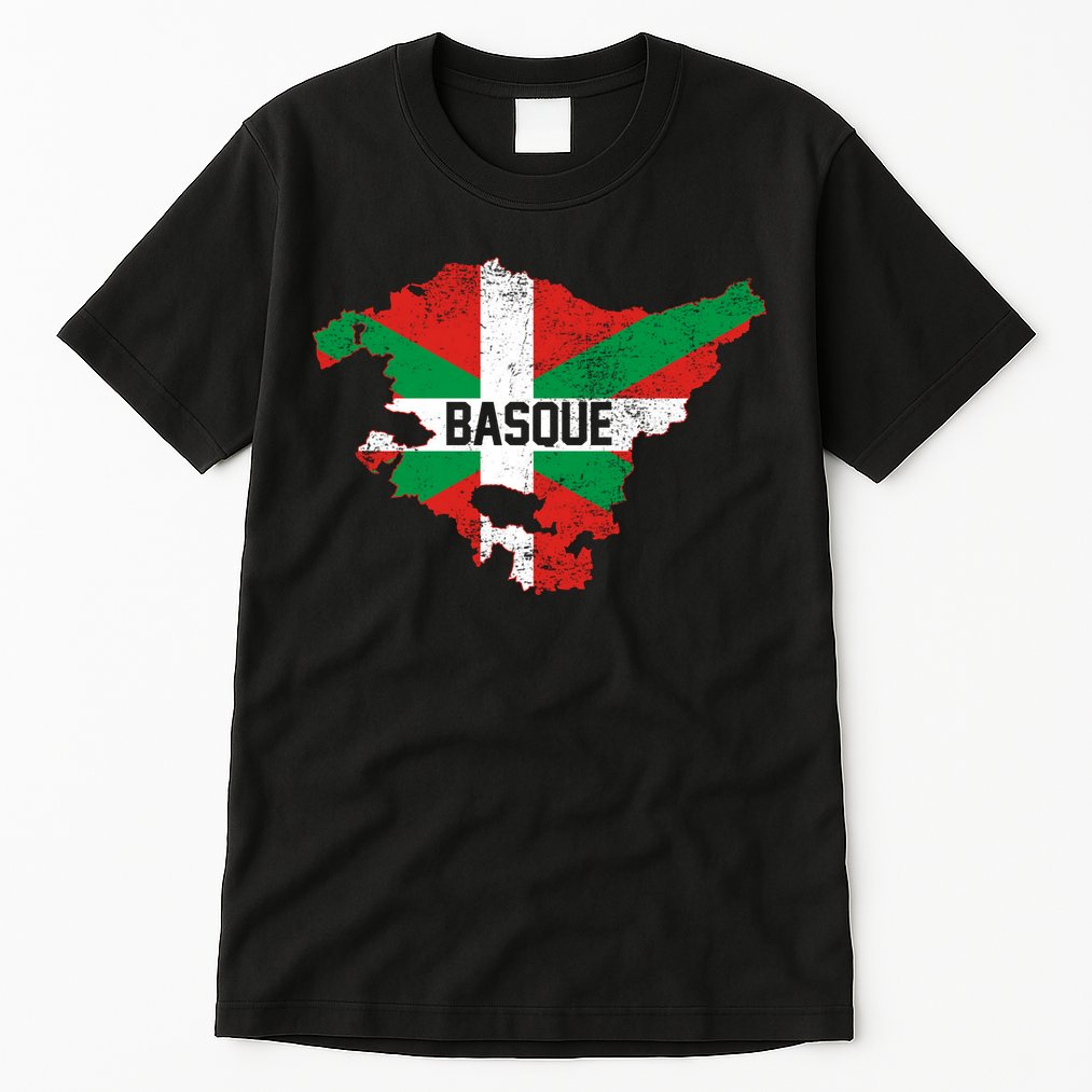 Basque Country Flag Euskadi Historical Roots Tall T-Shirt