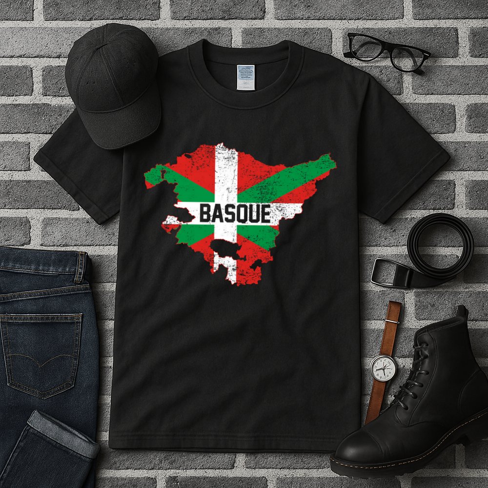 Basque Country Flag Euskadi Historical Roots Tall T-Shirt