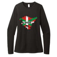 Basque Country Flag Euskadi Historical Roots Womens CVC Long Sleeve Shirt