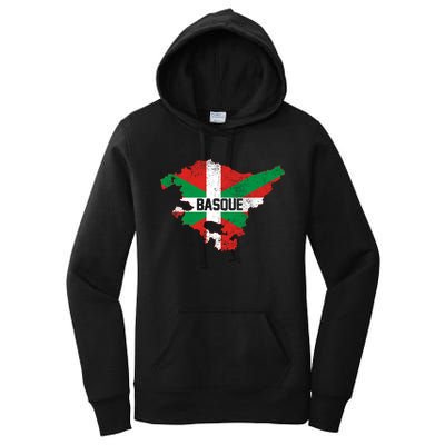 Basque Country Flag Euskadi Historical Roots Women's Pullover Hoodie