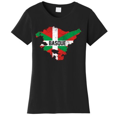 Basque Country Flag Euskadi Historical Roots Women's T-Shirt