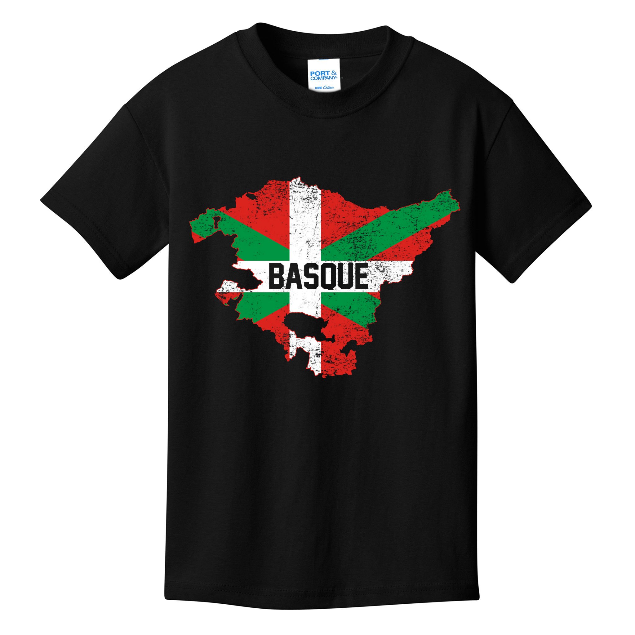 Basque Country Flag Euskadi Historical Roots Kids T-Shirt
