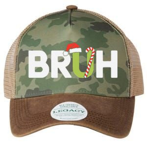 Bruh Christmas Funny Christmas Gift Legacy Tie Dye Trucker Hat