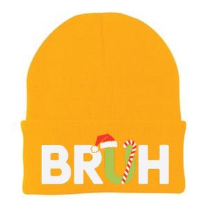 Bruh Christmas Funny Christmas Gift Knit Cap Winter Beanie