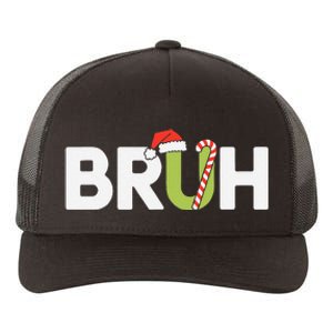 Bruh Christmas Funny Christmas Gift Yupoong Adult 5-Panel Trucker Hat