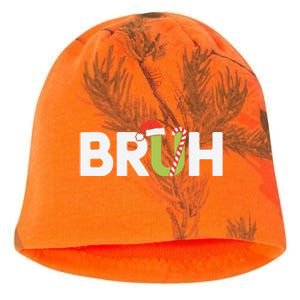 Bruh Christmas Funny Christmas Gift Kati - Camo Knit Beanie