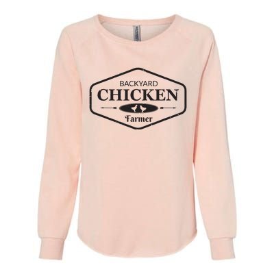 Backyard Chicken Farmer Chicken Lover Cute Womens California Wash Sweatshirt