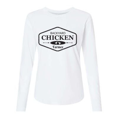 Backyard Chicken Farmer Chicken Lover Cute Womens Cotton Relaxed Long Sleeve T-Shirt