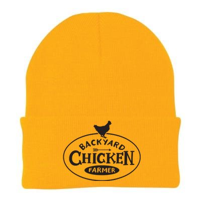 Backyard Chicken Farmer Chicken Lover Cute Knit Cap Winter Beanie