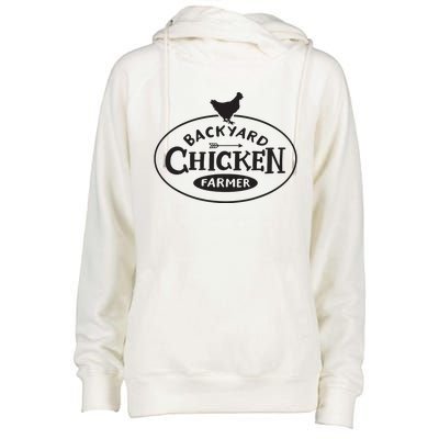 Backyard Chicken Farmer Chicken Lover Cute Womens Funnel Neck Pullover Hood