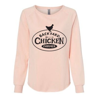 Backyard Chicken Farmer Chicken Lover Cute Womens California Wash Sweatshirt