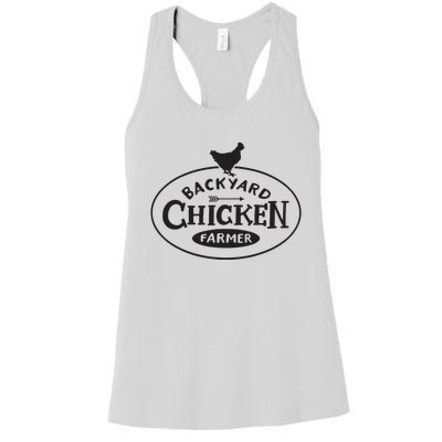 Backyard Chicken Farmer Chicken Lover Cute Women's Racerback Tank