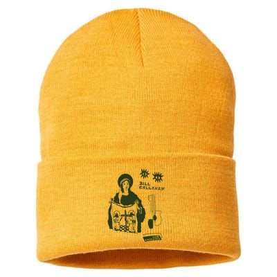 Bill Callahan Fan Art Sustainable Knit Beanie