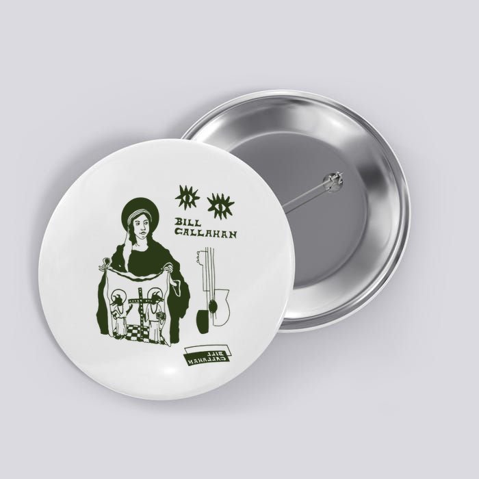 Bill Callahan Fan Art Button