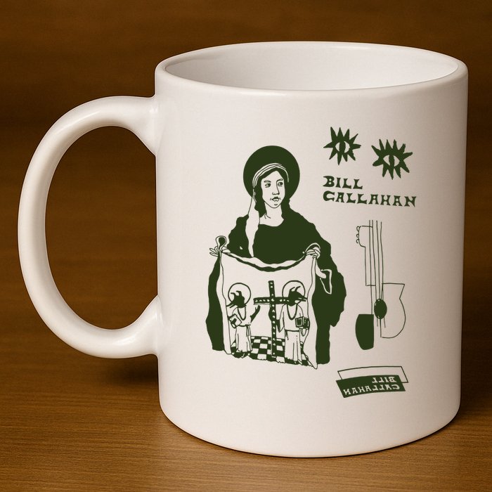 Bill Callahan Fan Art 11oz C Handle Ceramic Mug
