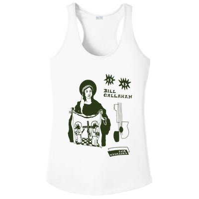 Bill Callahan Fan Art Ladies PosiCharge Competitor Racerback Tank