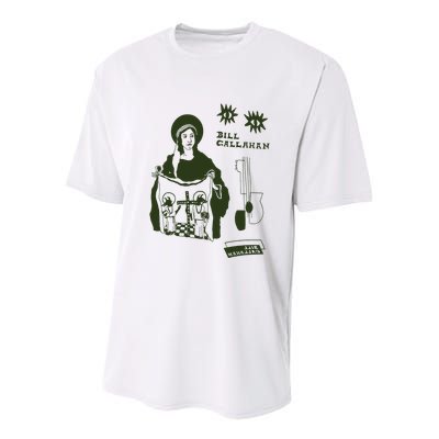 Bill Callahan Fan Art Youth Performance Sprint T-Shirt