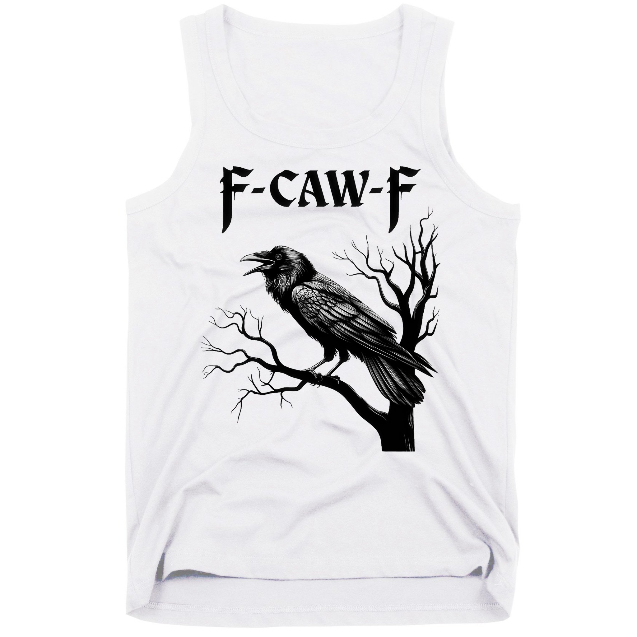 Black Crow, F-Caw-F Black Bird Tank Top