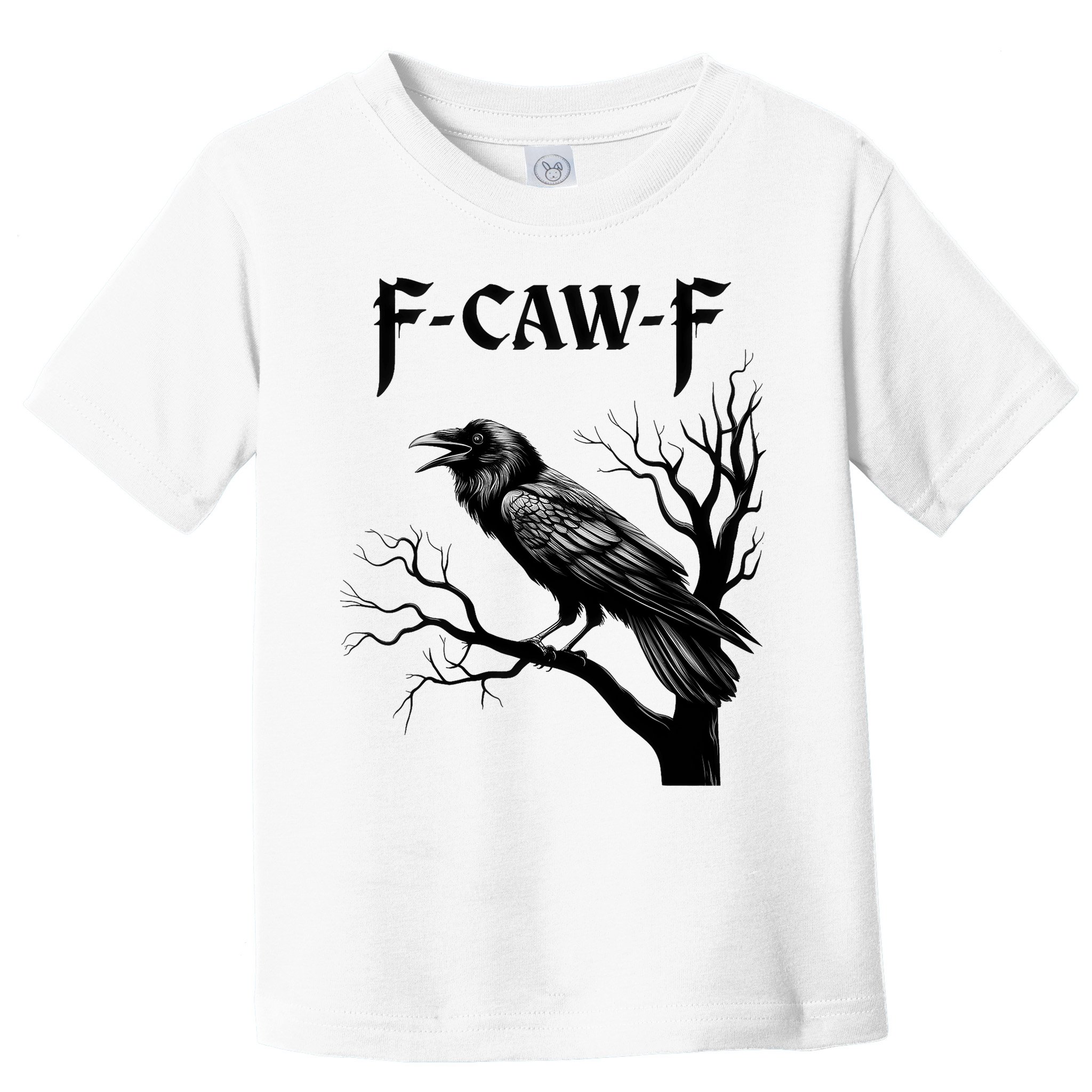 Black Crow, F-Caw-F Black Bird Toddler T-Shirt