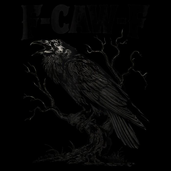 Black Crow, F-Caw-F Funny Black Bird Lover City Backpack