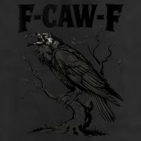 Black Crow, F-Caw-F Funny Black Bird Lover 25L Jumbo Tote