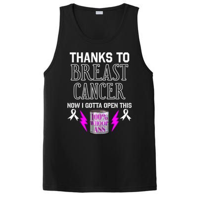 Breast Cancer Fighter Can Of Whoop Ass Funny Quote Meaningful Gift PosiCharge Competitor Tank