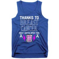 Breast Cancer Fighter Can Of Whoop Ass Funny Quote Meaningful Gift Tank Top