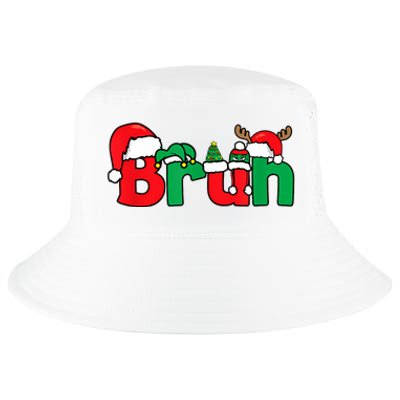 Bruh Christmas Funny Xmas Pajama Cool Comfort Performance Bucket Hat