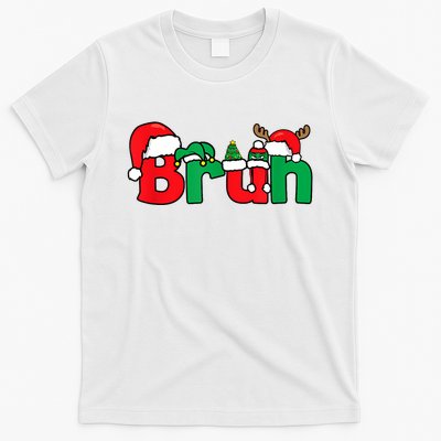 Bruh Christmas Funny Xmas Pajama T-Shirt