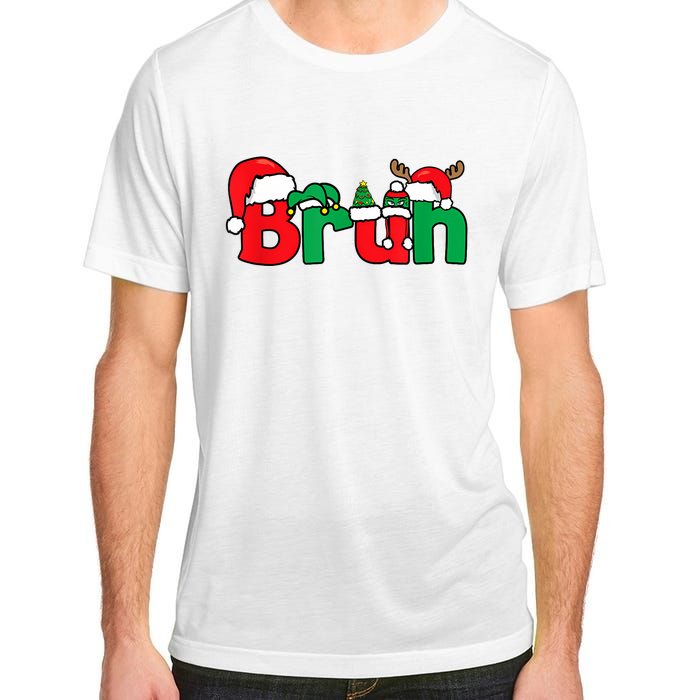 Bruh Christmas Funny Xmas Pajama Adult ChromaSoft Performance T-Shirt