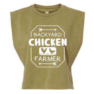 Backyard Chicken Farmer Tee Country Farm Women Girl Men Garment-Dyed Women's Muscle Tee