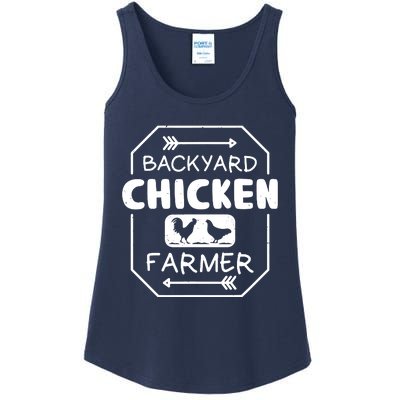 Backyard Chicken Farmer Tee Country Farm Women Girl Men Ladies Essential Tank