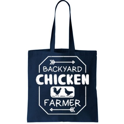 Backyard Chicken Farmer Tee Country Farm Women Girl Men Tote Bag