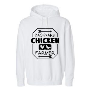 Backyard Chicken Farmer Tee Country Farm Women Girl Men Garment-Dyed Fleece Hoodie