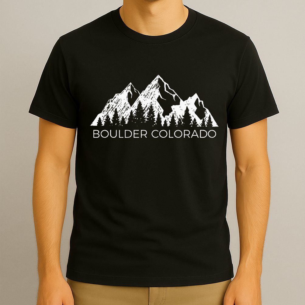 Boulder Colorado For Men Women Boulder Colorado Gift T-Shirt
