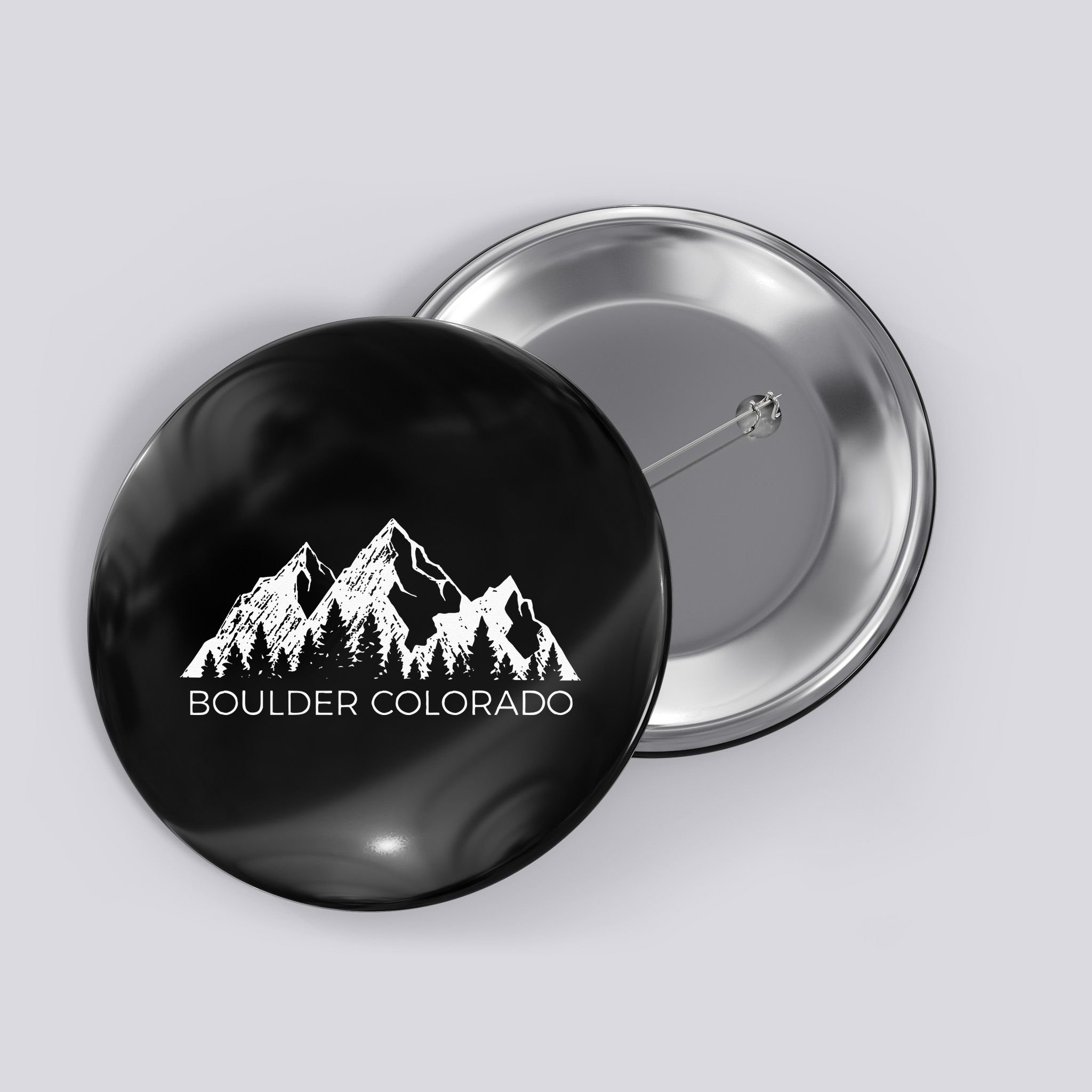 Boulder Colorado For Men Women Boulder Colorado Gift Button