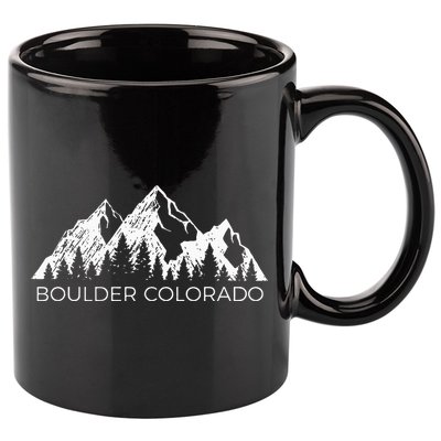 Boulder Colorado For Men Women Boulder Colorado Gift 11oz C Handle Ceramic Mug