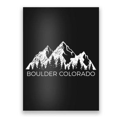 Boulder Colorado For Men Women Boulder Colorado Gift Poster