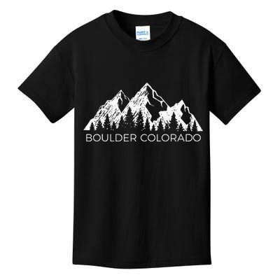 Boulder Colorado For Men Women Boulder Colorado Gift Kids T-Shirt