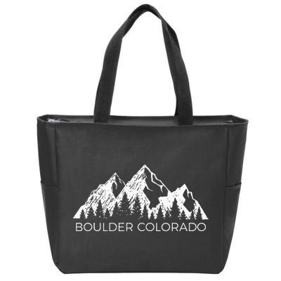 Boulder Colorado For Men Women Boulder Colorado Gift Zip Tote Bag