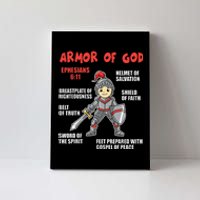 Bible Chapters For Put On The Full Armor Of God Canvas