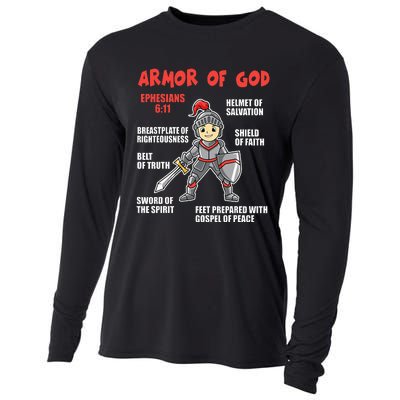 Bible Chapters For Put On The Full Armor Of God Cooling Performance Long Sleeve Crew