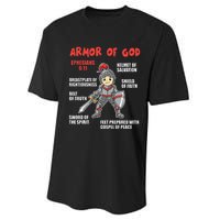 Bible Chapters For Put On The Full Armor Of God Performance Sprint T-Shirt