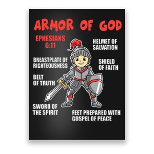 Bible Chapters For Put On The Full Armor Of God Poster