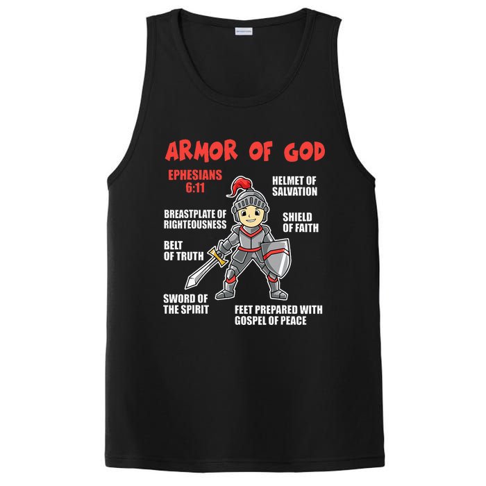 Bible Chapters For Put On The Full Armor Of God PosiCharge Competitor Tank