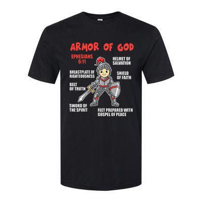 Bible Chapters For Put On The Full Armor Of God Softstyle CVC T-Shirt